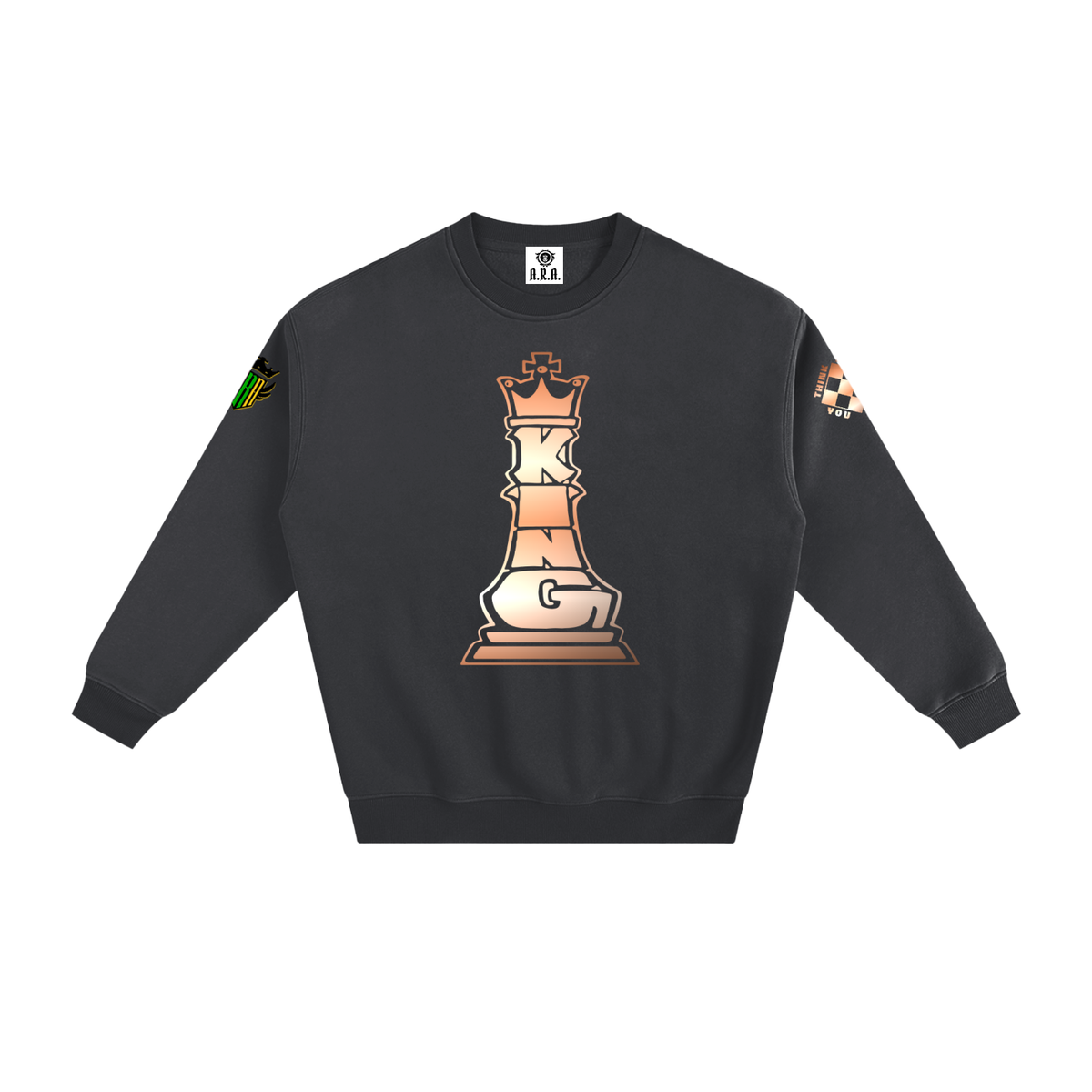 Chess King Solid Color Fleece Suit
