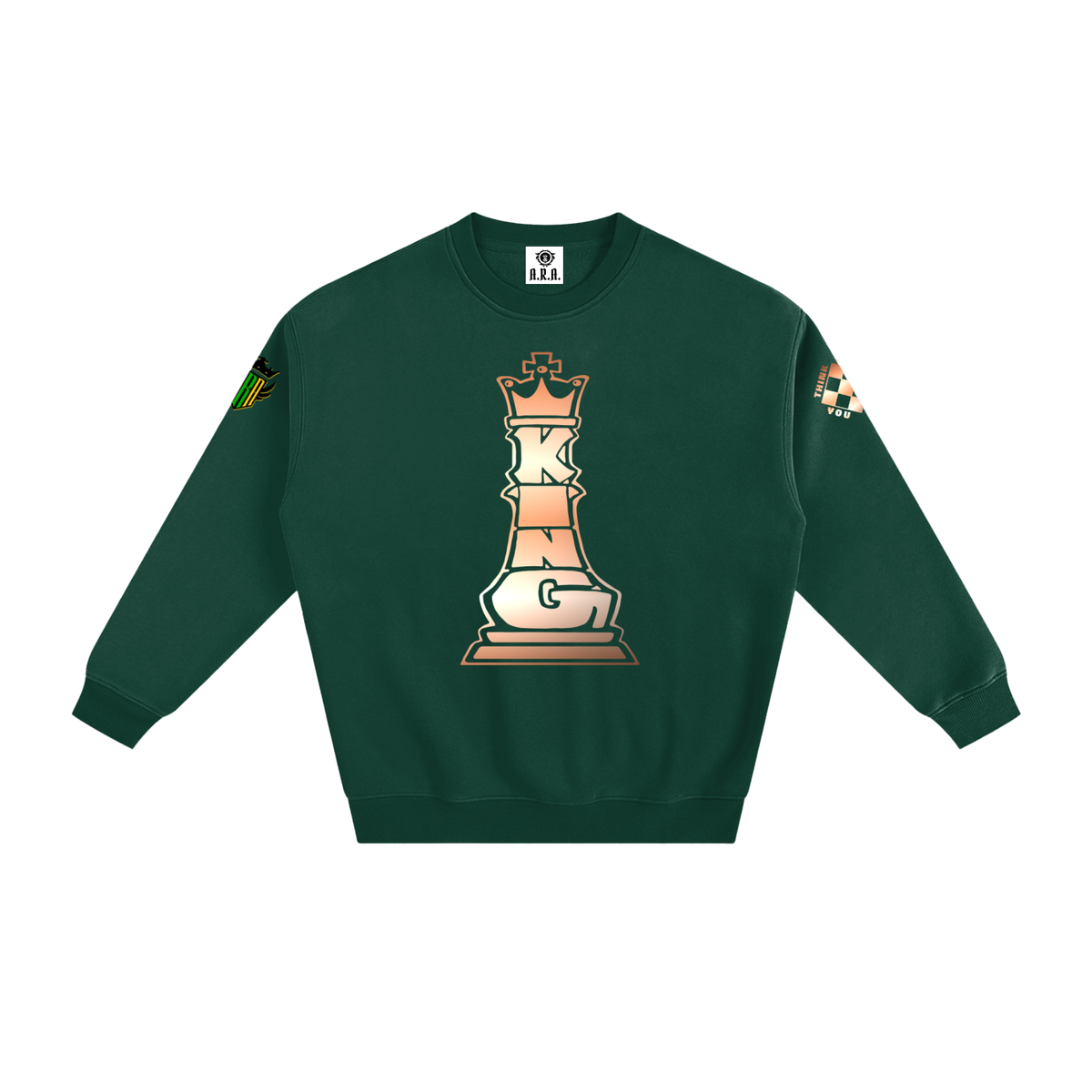 Chess King Solid Color Fleece Suit