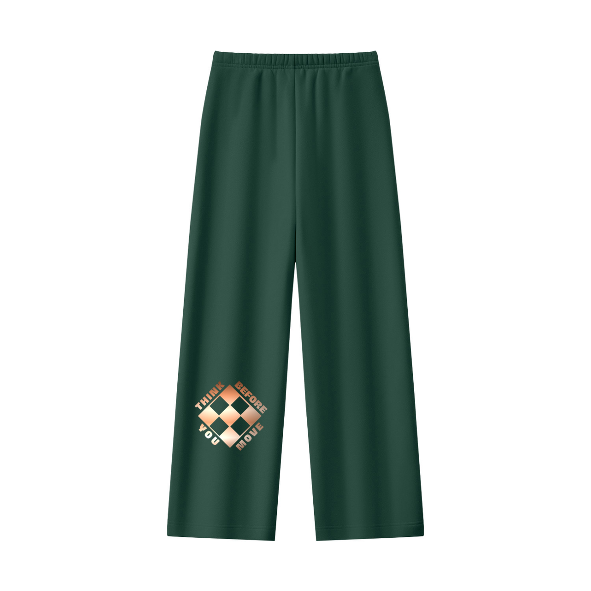 Chess Queen Womens Straight Leg Fleece Sweatsuit