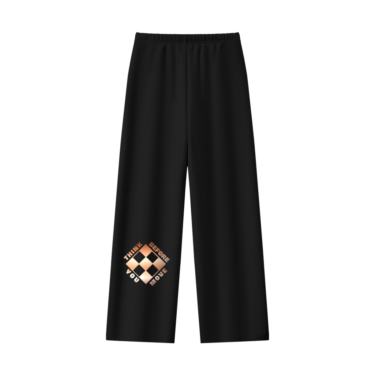 Chess Queen Womens Straight Leg Fleece Sweatsuit