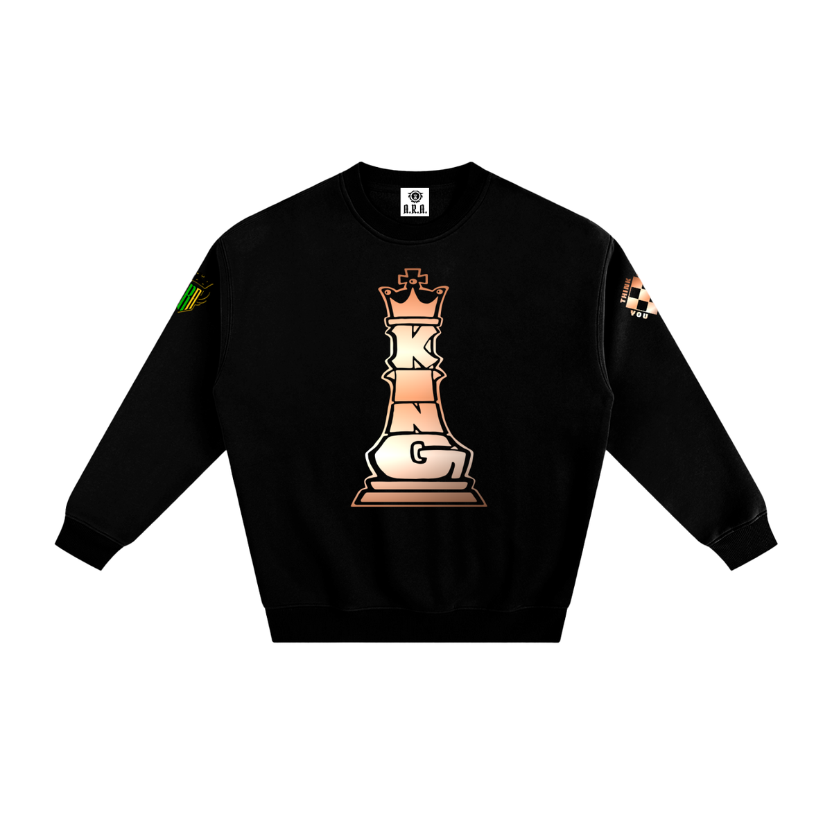 Chess King Solid Color Fleece Suit