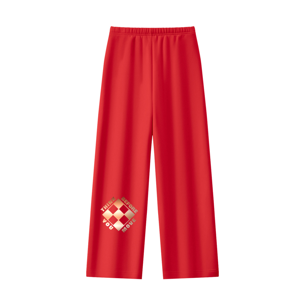 Chess Queen Womens Straight Leg Fleece Sweatsuit