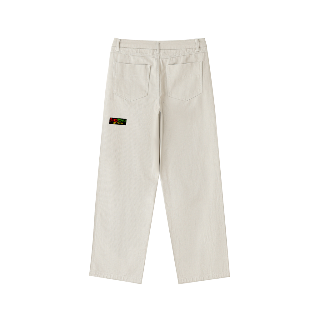 Heavyweight Cotton Straight-Leg Pants