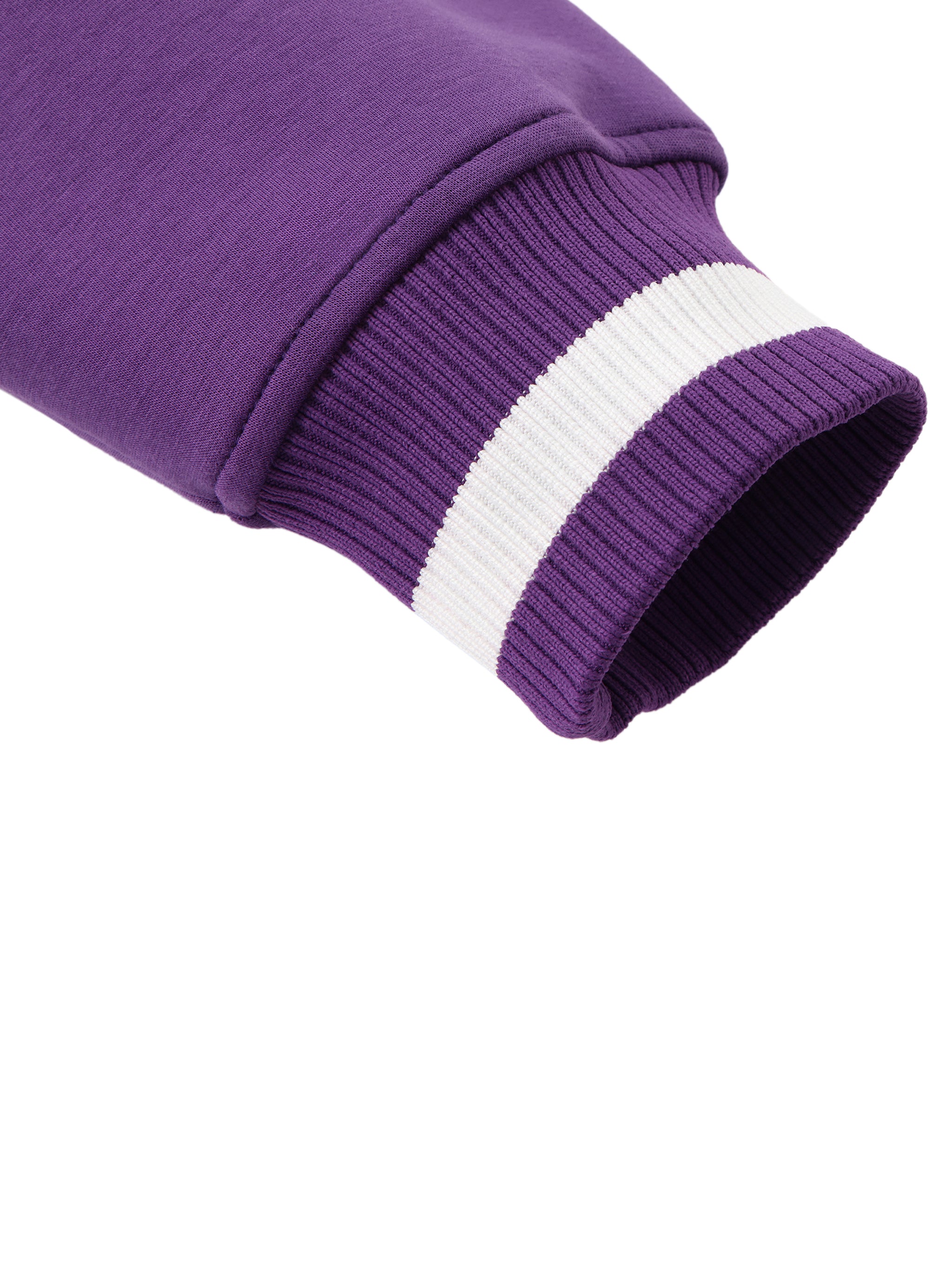 RBB Contrast Piping Zip Bomber Jacket